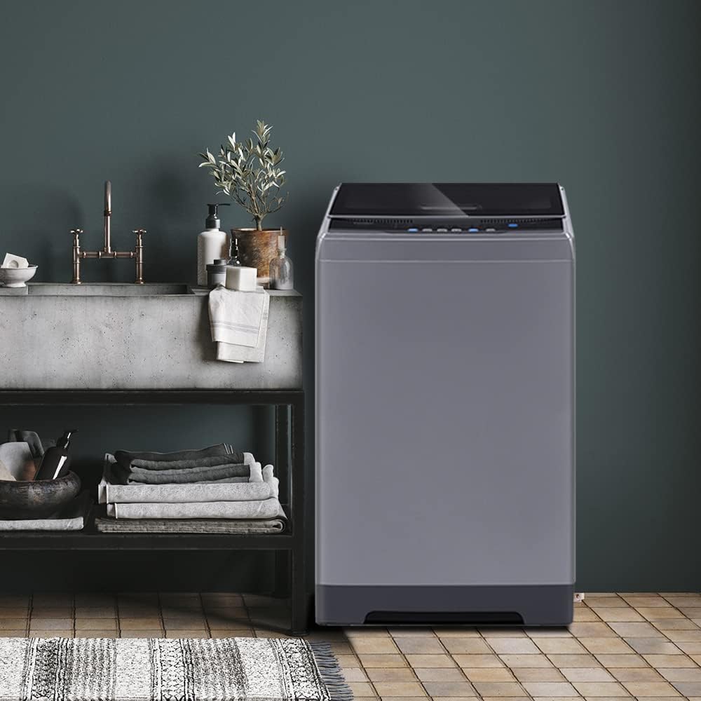 Comfee Portable Washing Machine 0.9 Cubic Foot with LED Display and Built-in Drum wourant