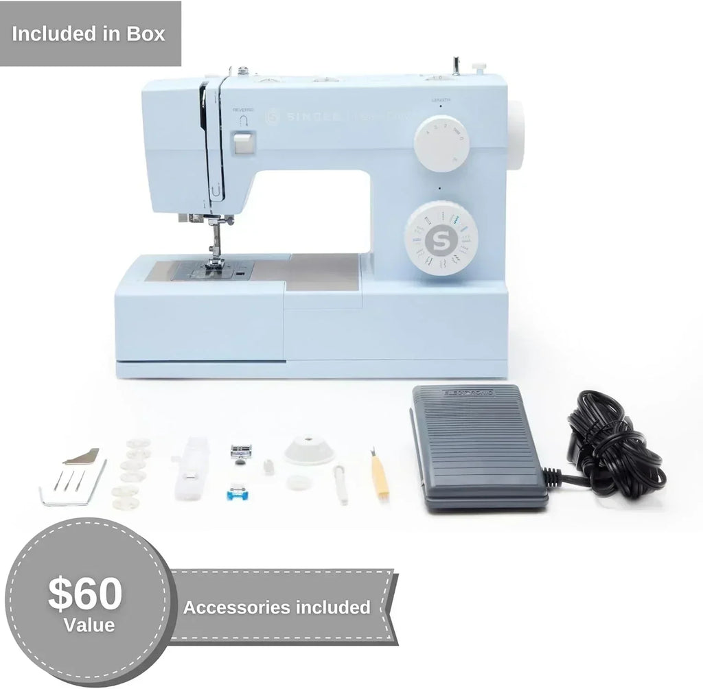 Heavy-Duty 4423 High-Speed Sewing Machine Includes Accessory Kit 97 Stitches One-Step Buttonhole wourant