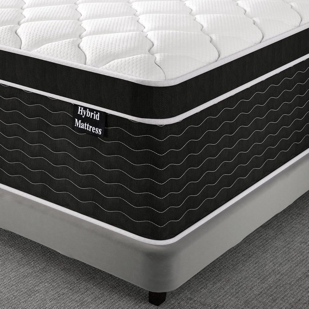 Full Size Mattress 10 Inch Full Size Mattress in a Box Medium Plush Hybrid Mattress wourant