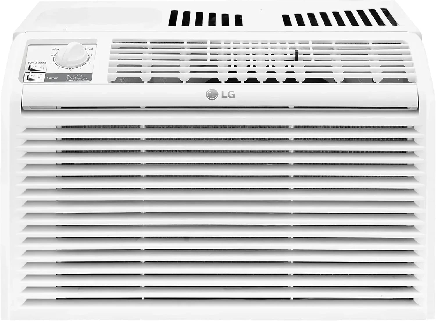 LG 5000 BTU Window Air Conditioners Easy Mechanical Control Ultra-Quiet Compact-size Cools Filter wourant