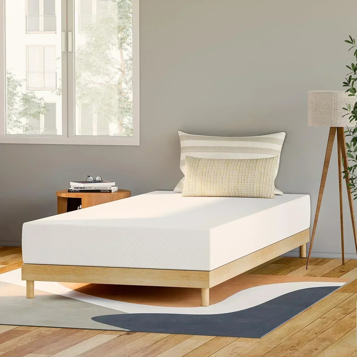 GAESTE 8-inch Fully Cooling Gel Memory Foam Mattress Mattress-in-a-Box wourant