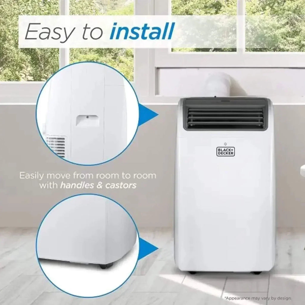 BLACK+DECKER Air Conditioner 14,000 BTU Air Conditioner Portable for Room up to 700 Sq. Ft. wourant