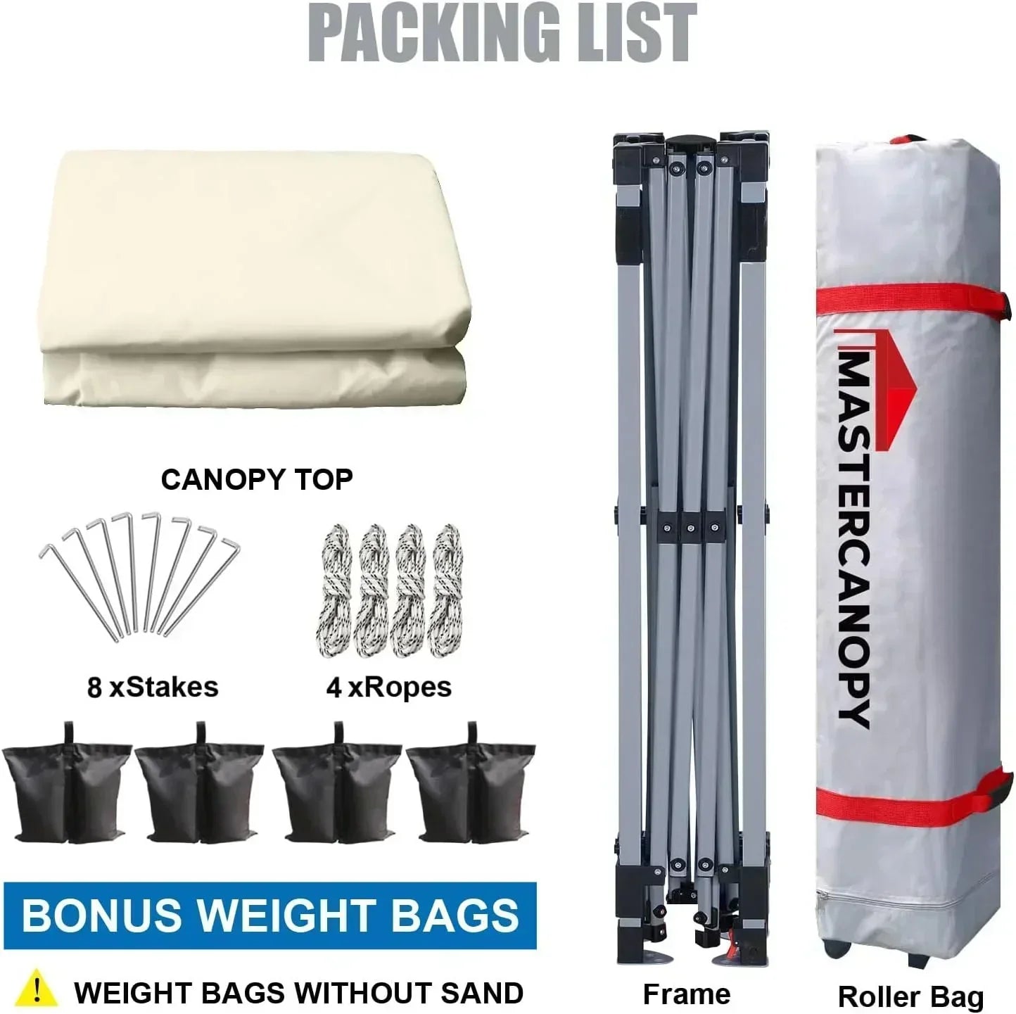 Durable Pop-up Canopy Tent with Roller Bag (10x10 Black) wourant