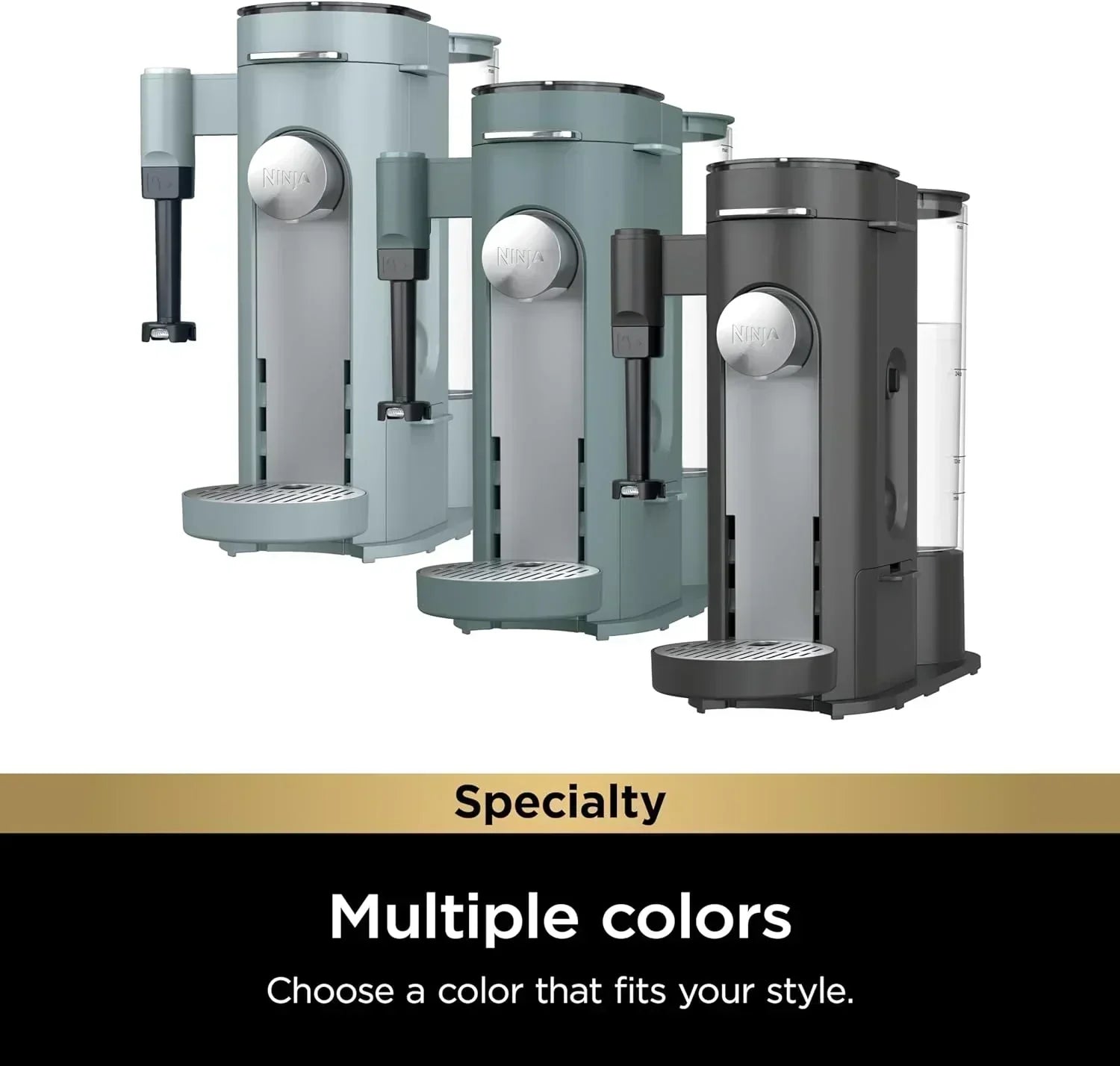 Ninja Coffee Maker Single Cup Brews with pods and grounds K-Cup compatible 4 brewing methods wourant