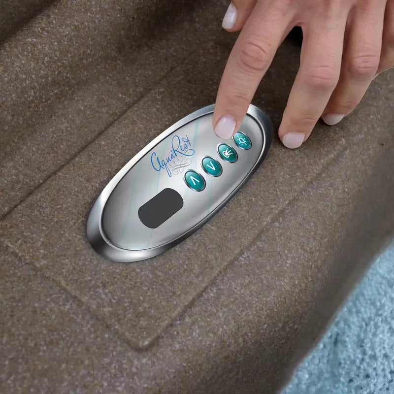 Aquarest Spas Jet Square Plug And Play Hot Tub with Ozonator wourant