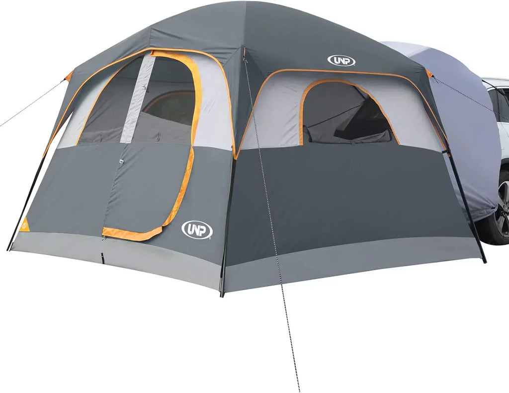 SUV Tent for Camping 6-Person SUV Tailgate Tent Easy Set Up with Rainfly 10'x9'x78in wourant