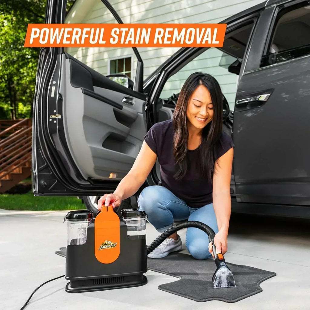 Armor All SCA702 901 Portable Spot Cleaner for Car Cleaning Carpet Upholstery Stains wourant