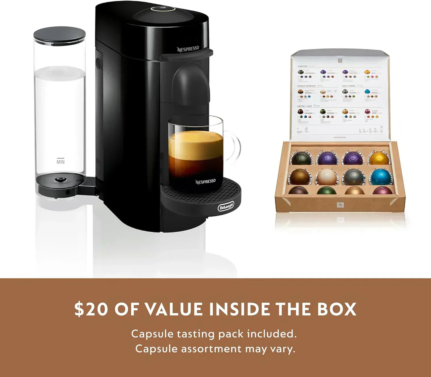 Nespresso Vertuo Plus Coffee and Espresso Maker by De'Longhi wourant