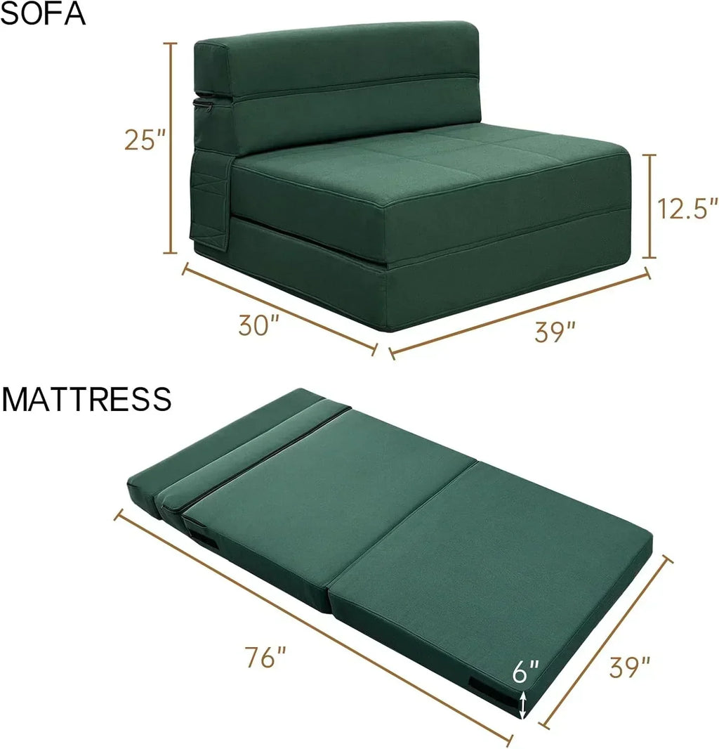 60 inch pull out sofa bed memory foam sofa with 2 pillows futon bed guest bed and pull out sofa wourant