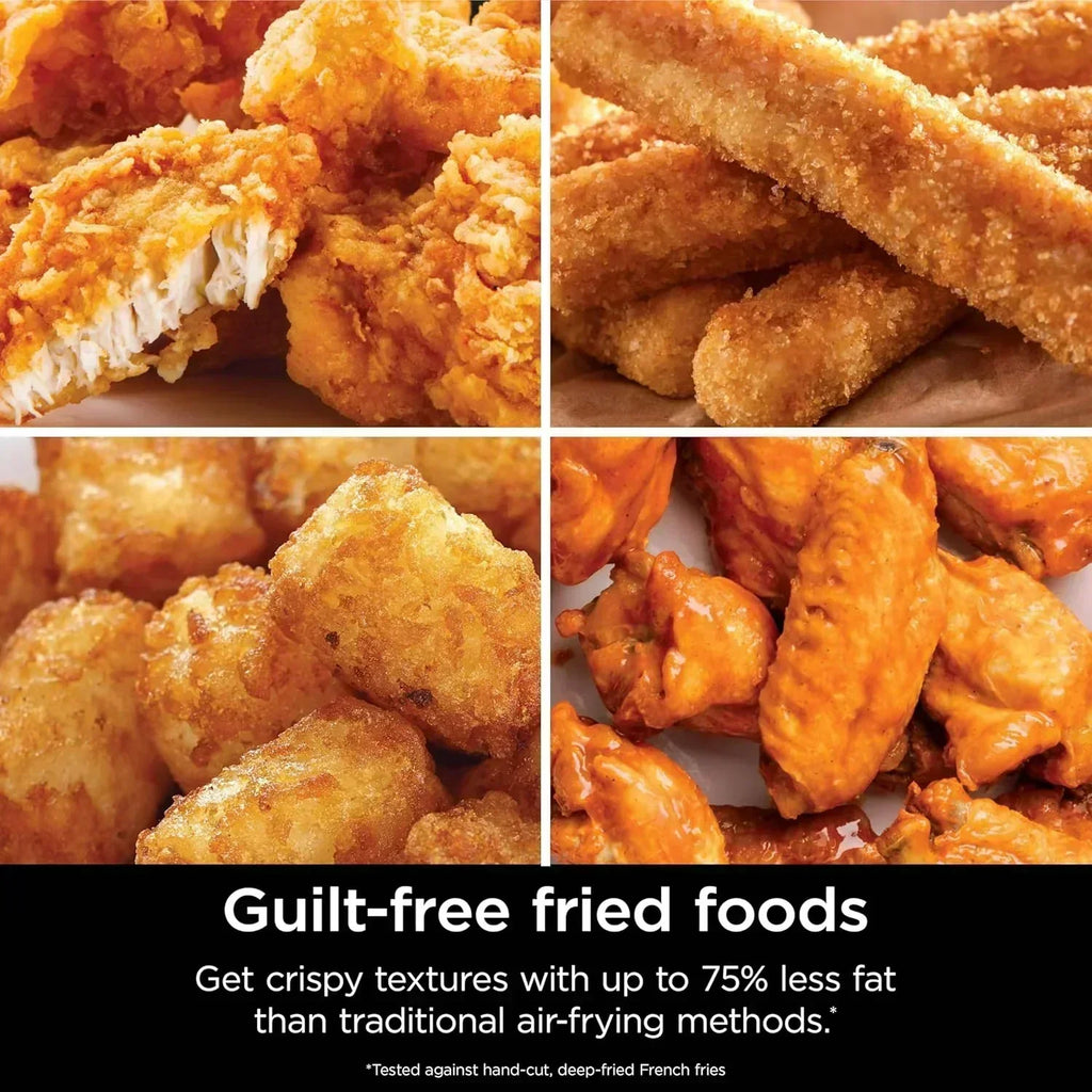 Ninja Air Fryer Pro 5-quart 4-in-1 air fryer that air fries bakes reheats and dehydrates wourant