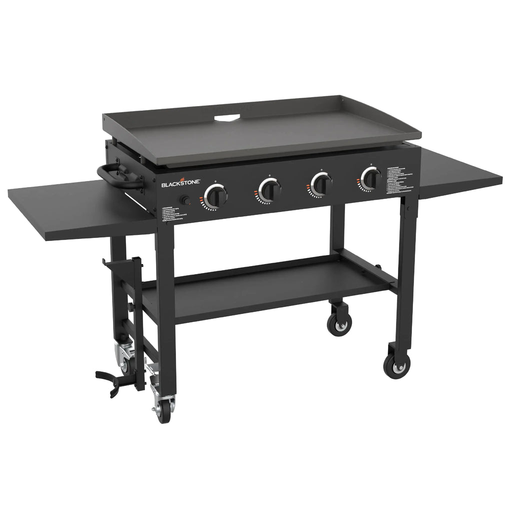 Blackstone 36 Inch Gas Griddle Cooking Station 4 Burner Flat Top Gas Grill Propane Fuelled wourant