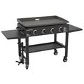 Blackstone 36 Inch Gas Griddle Cooking Station 4 Burner Flat Top Gas Grill Propane Fuelled wourant