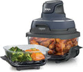 Ninja Crispi 4 in 1 Portable Glass Air Fryer Cooking System 4QT 6 Cup TempWare Glass Containers wourant