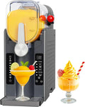 Slushie Machine No Ice Needed All-in-One Slushy Maker for Home Real-Time Temp Display wourant