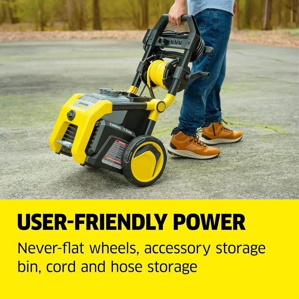Kärcher Pressure Washer K1700 3 nozzles detergent box wourant