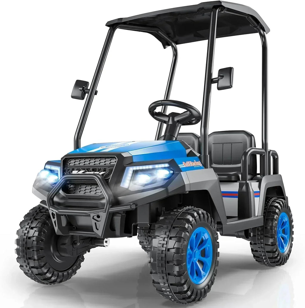 R9 24V Children's Golf Cart with Remote Control Removable Awning wourant