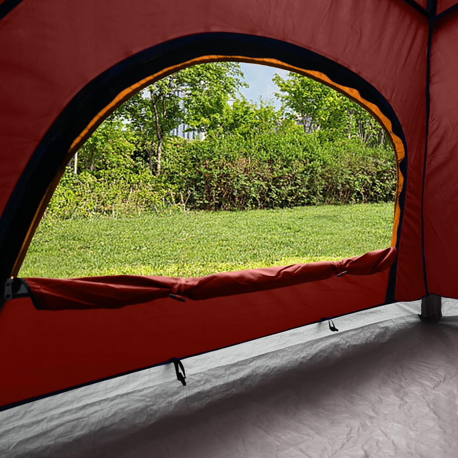 Camping Tent 2/3/4/6 Person Dome Tent Portable Camping Tent Outdoor and Backpacking Beach wourant