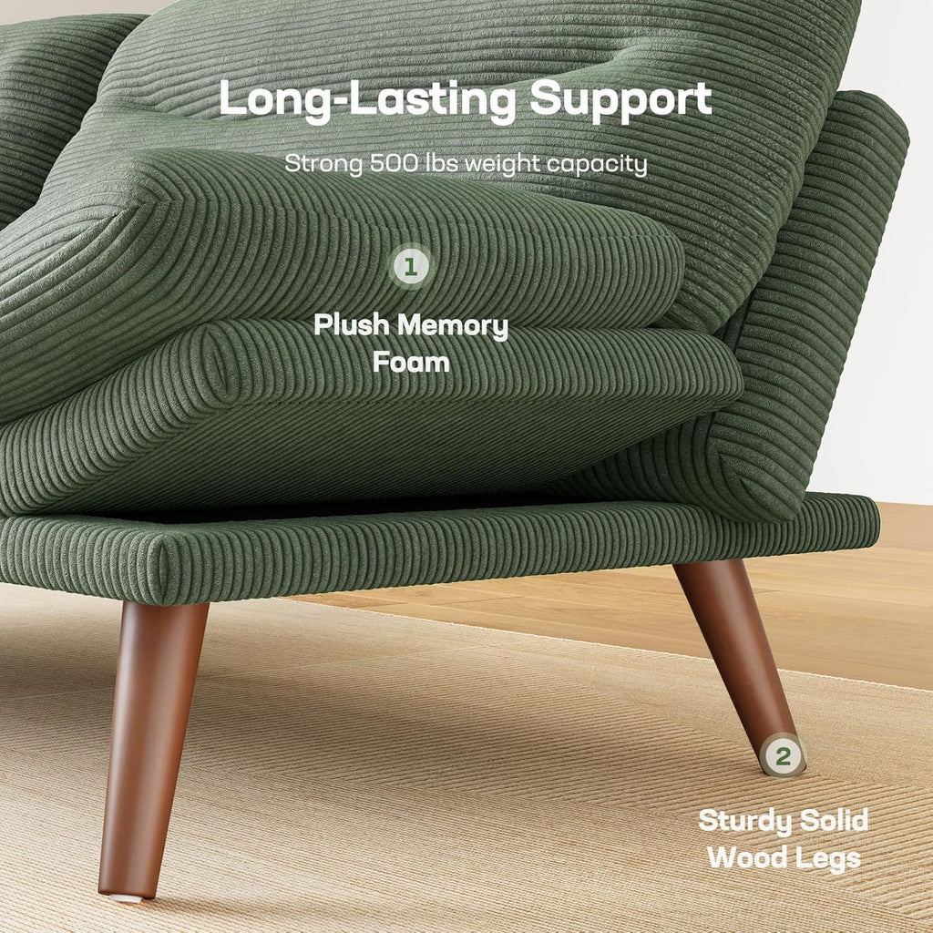 Futon Sofa Bed Futon Sofa Adjustable Back Armrests Converts to Small Sleeper Sofa Bed wourant