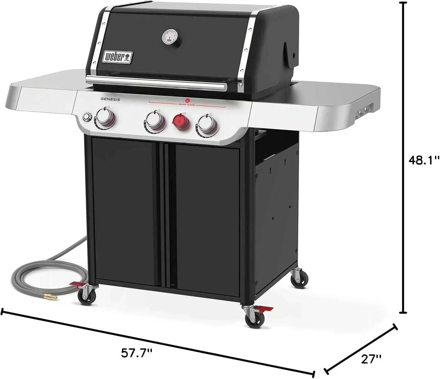 Weber Genesis E-325 Liquid Propane Black wourant