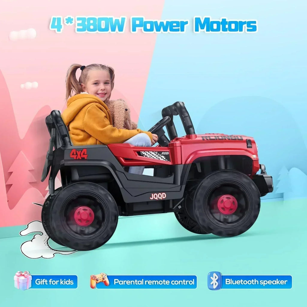 SEALIGHT 12V Children's Driving Truck Model 380 Watt Motor Emergency Braking Function wourant