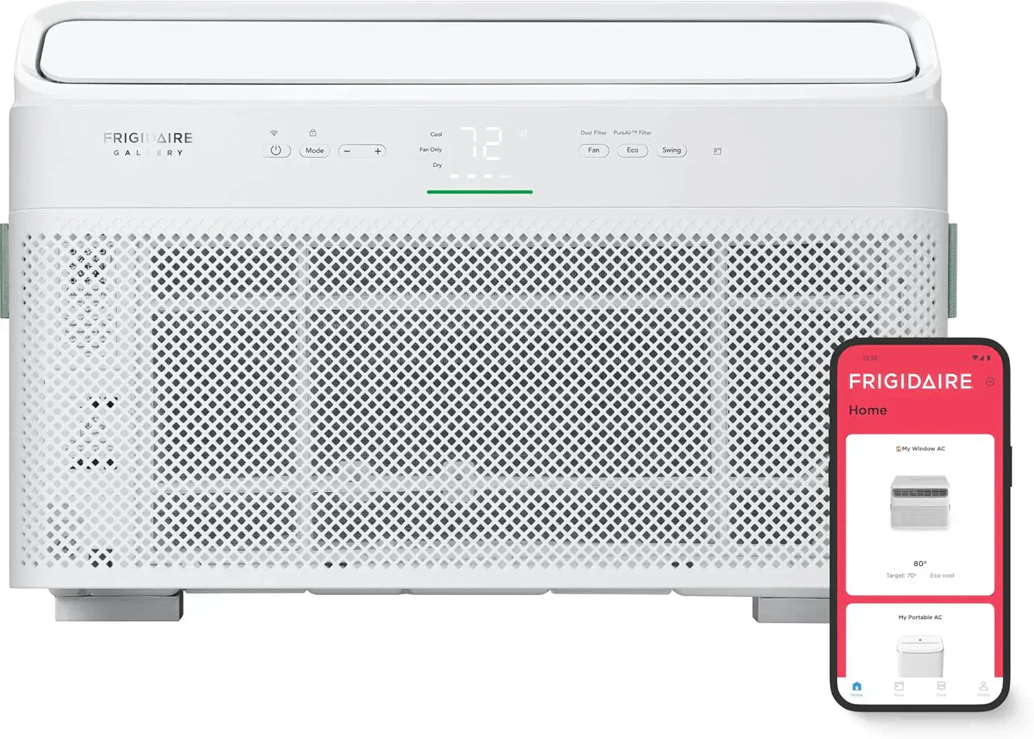 Frigidaire GHWQ103WC1 Inverter Quiet Temp Room Air Conditioner 10,000 BTU with Wi-Fi Connected wourant