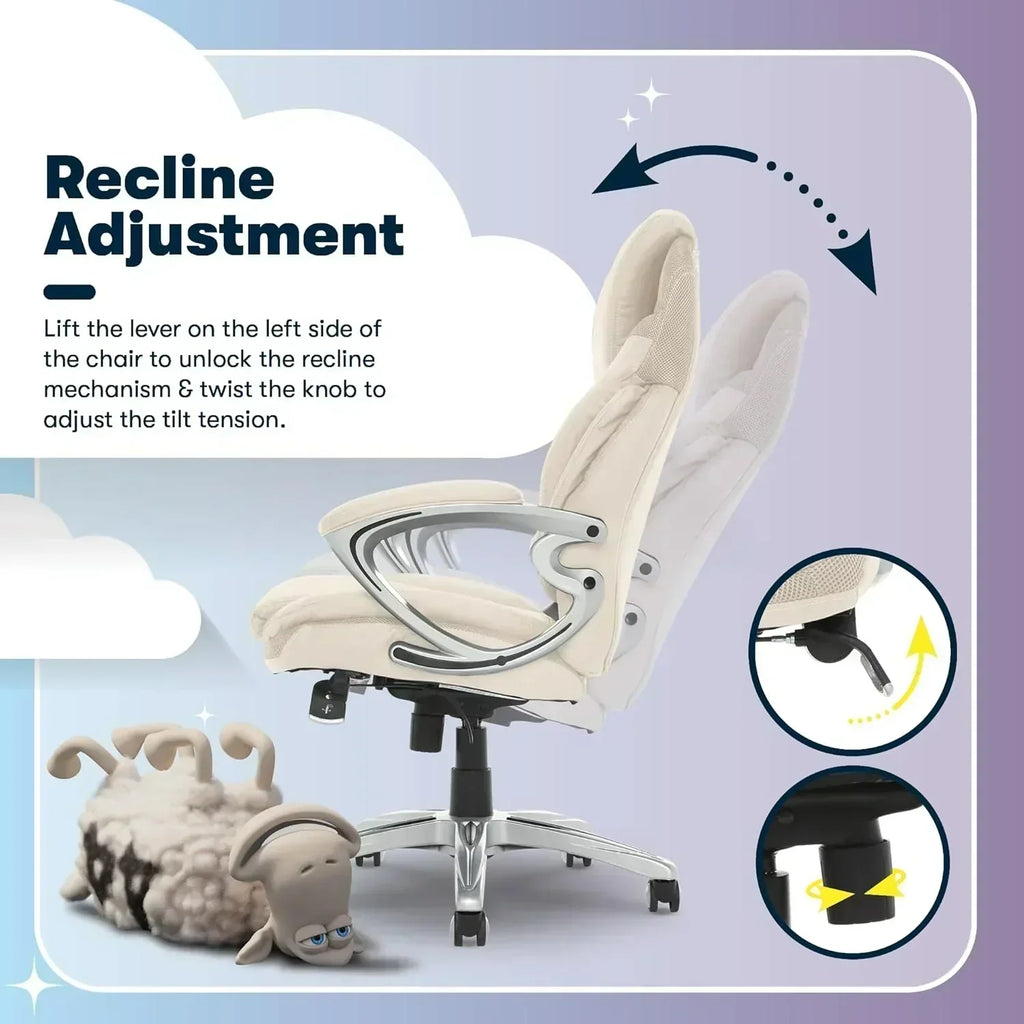 Executive office chair ergonomic computer desk and chair wourant