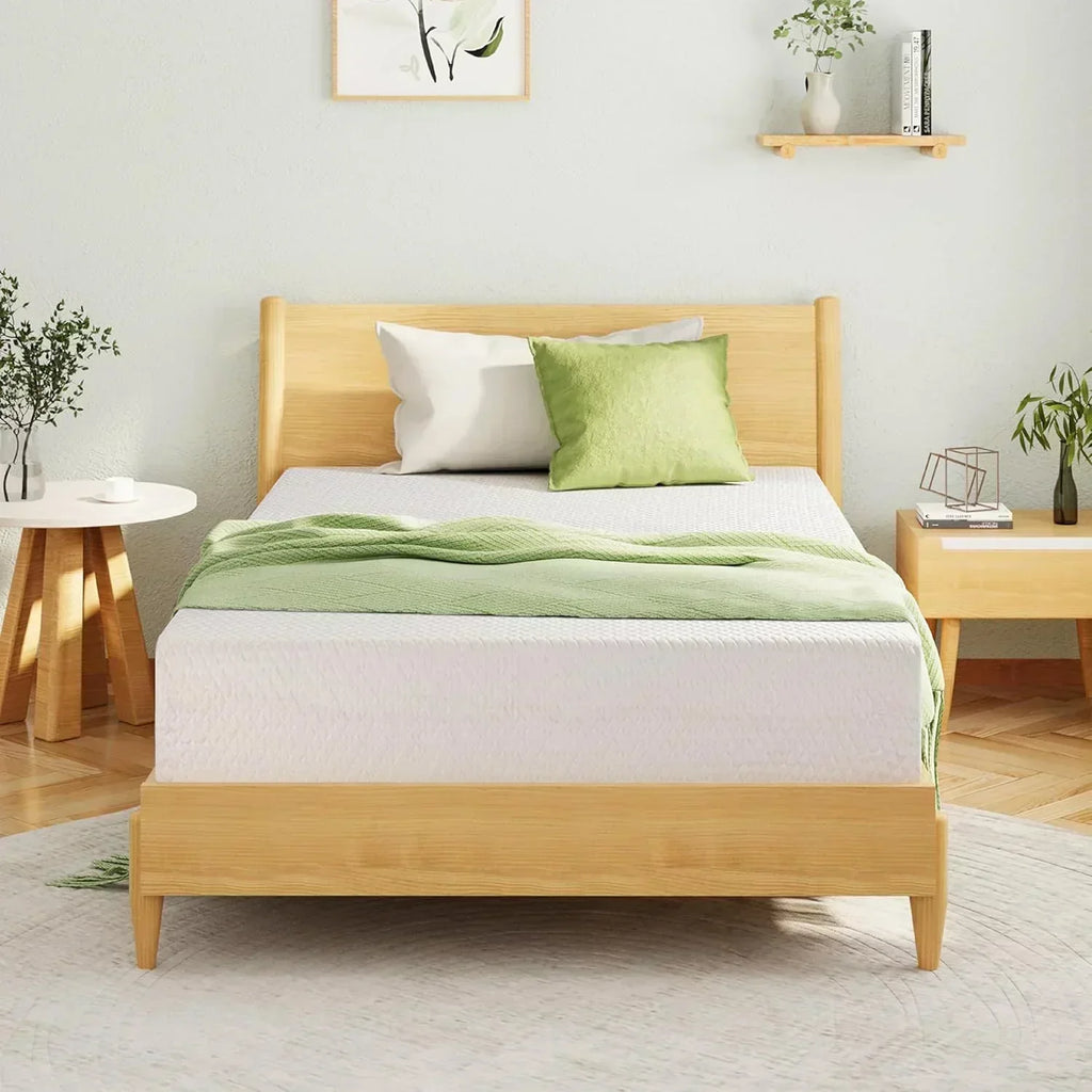 8-inch double mattress with memory foam for medium firm support wourant