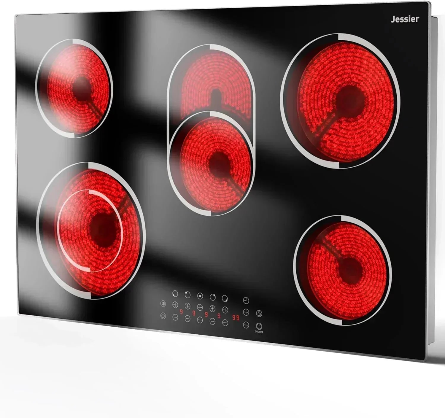 Electric Cooktop 30 Inch - 5 Burners Built-in Ceramic Cooktop 30" Electric Stove Top wourant