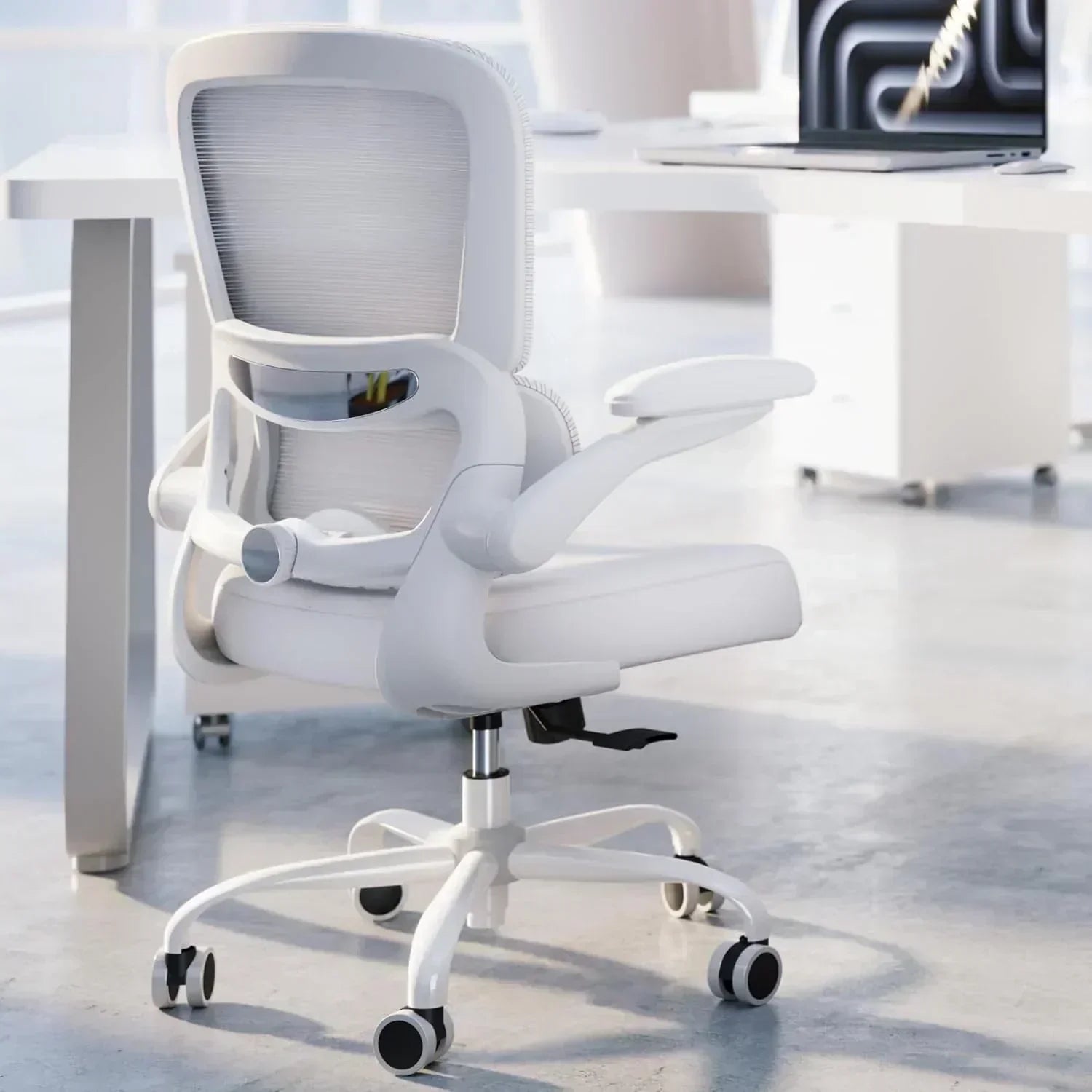 TRALT Office Chair Ergonomic Desk Chair 330 lbs Home Mesh Gaming Chair with Wheels wourant