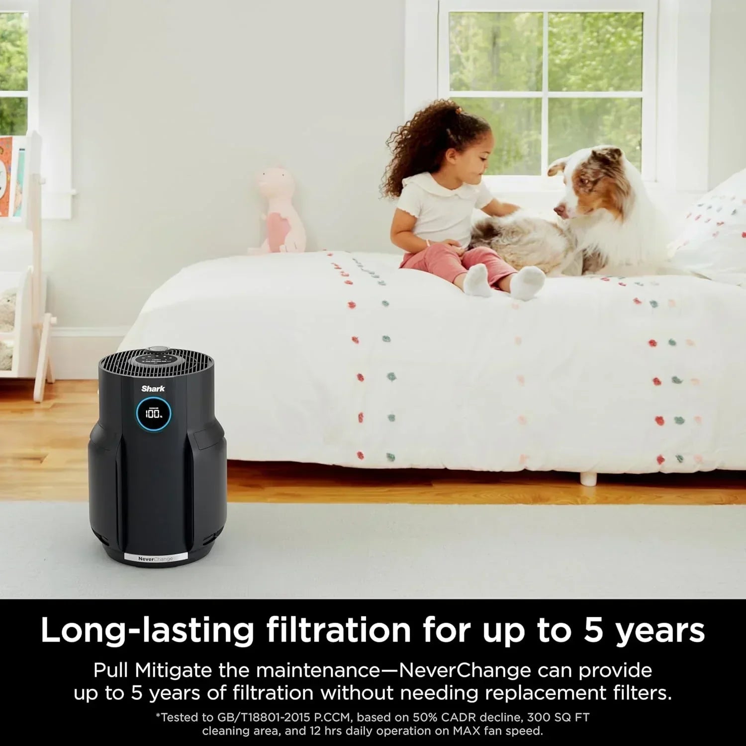 Air Purifier Compact Pro with Long-lasting HEPA Exceeding Filtration For Pet Dander Dust Smoke wourant