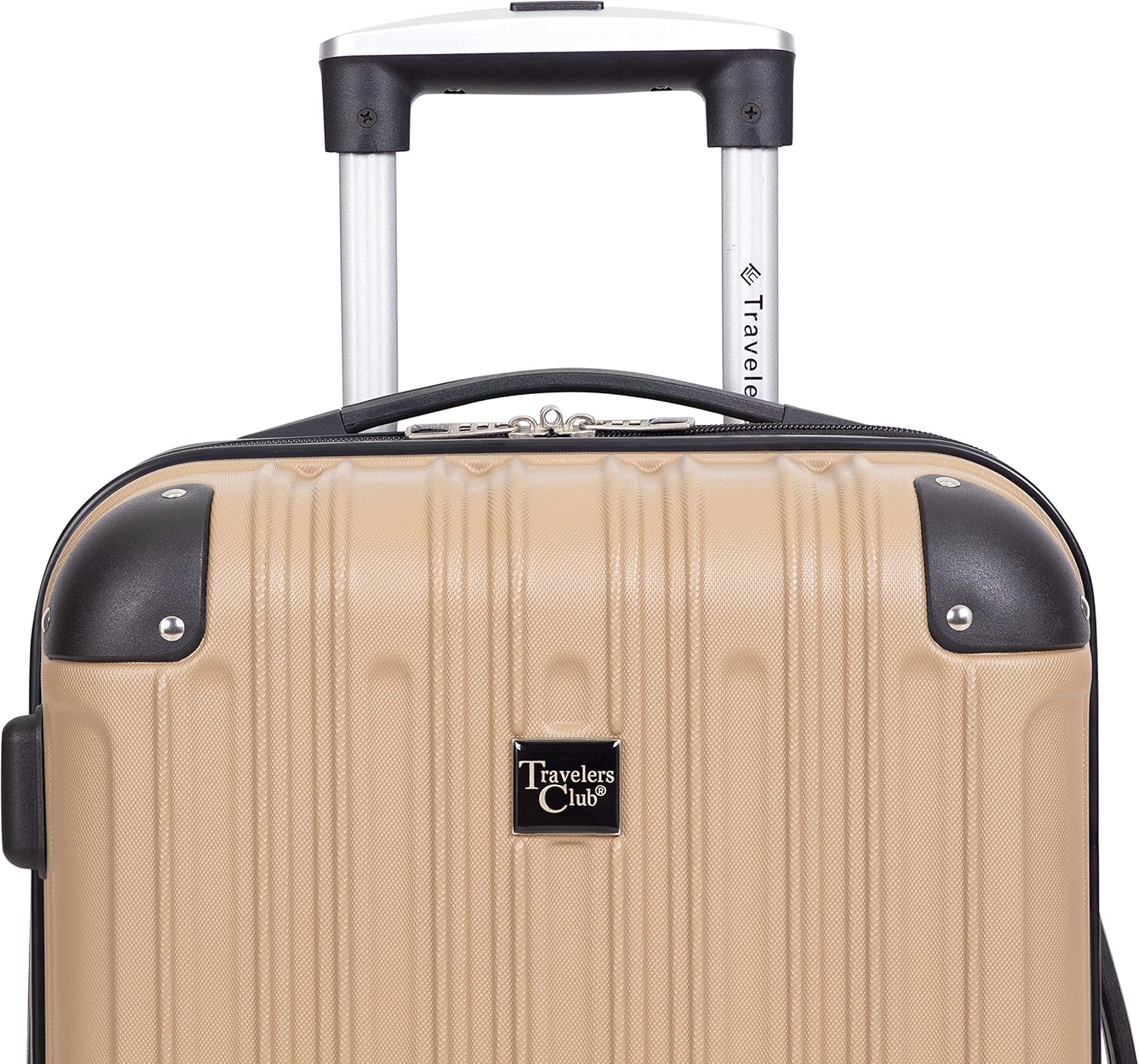 Hardside Travel Luggage Lilac Set of 4 wourant