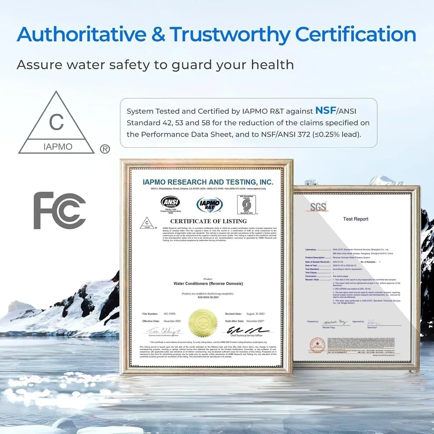 Waterdrop G3P600 reverse osmosis system Water filter Intelligent LED faucet wourant