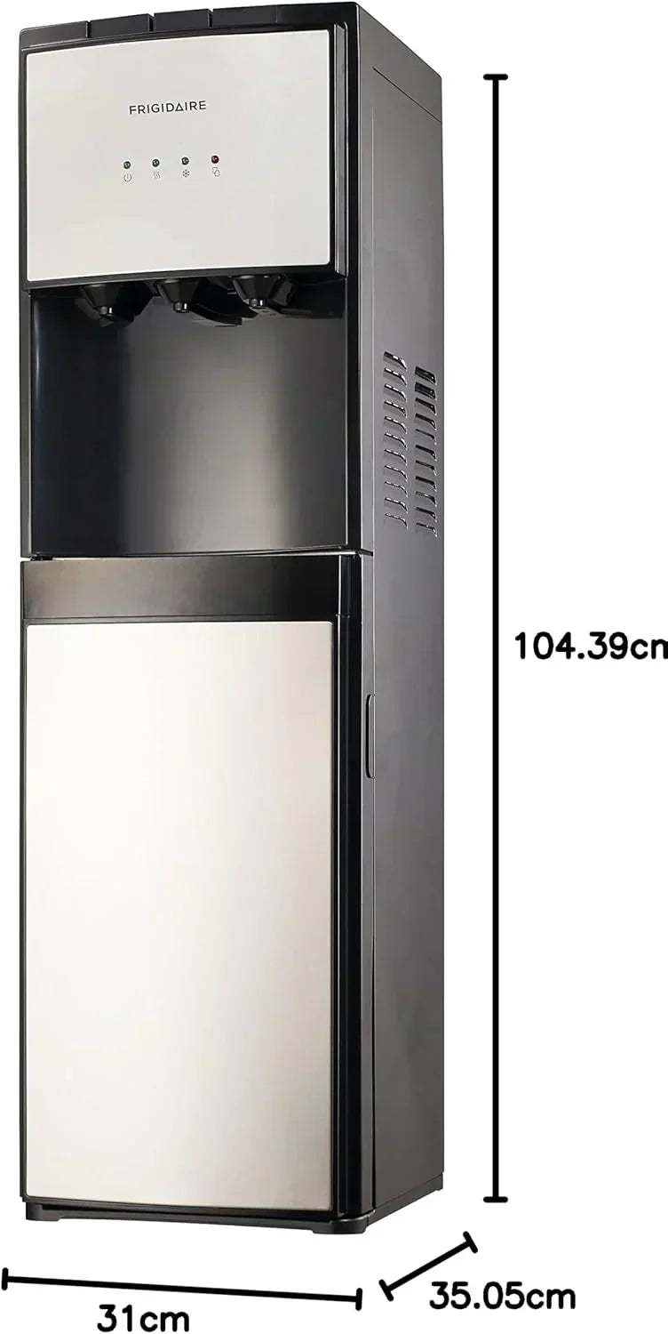 Frigidaire EFWC498 Top Loading Cooler Dispenser Hot & Cold Water Child Safety Lock Innovative Slim wourant