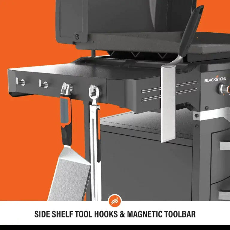 Blackstone ProSeries 5 Burner 28" Propane Griddle with Range Top wourant