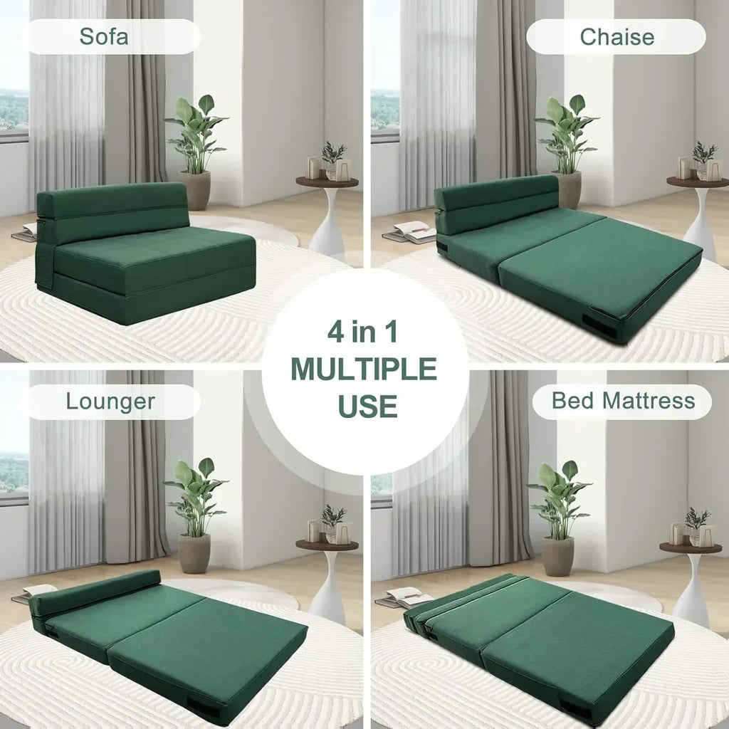 60 inch pull out sofa bed memory foam sofa with 2 pillows futon bed guest bed and pull out sofa wourant