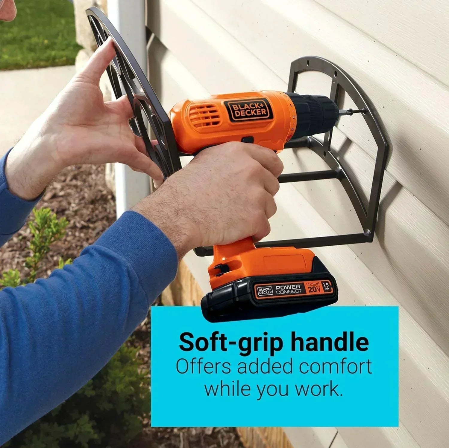 BLACK+DECKER 20V MAX POWERCONNECT Power Drill Cordless Drill Driver Electric Screwdriver wourant
