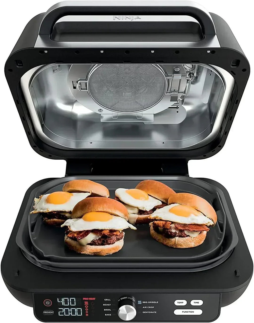 Ninja Foodi Smart XL 6-in-1 Indoor Grill with Air Fry Bake Roast Broil and Dehydrate wourant