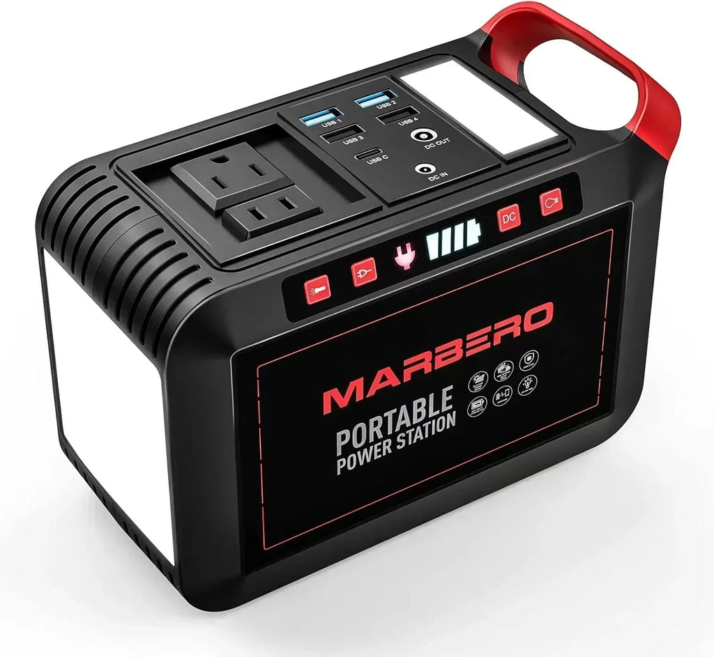 Portable Power Station 88Wh Camping Lithium Battery Solar Generator Fast Charging Power Bank wourant