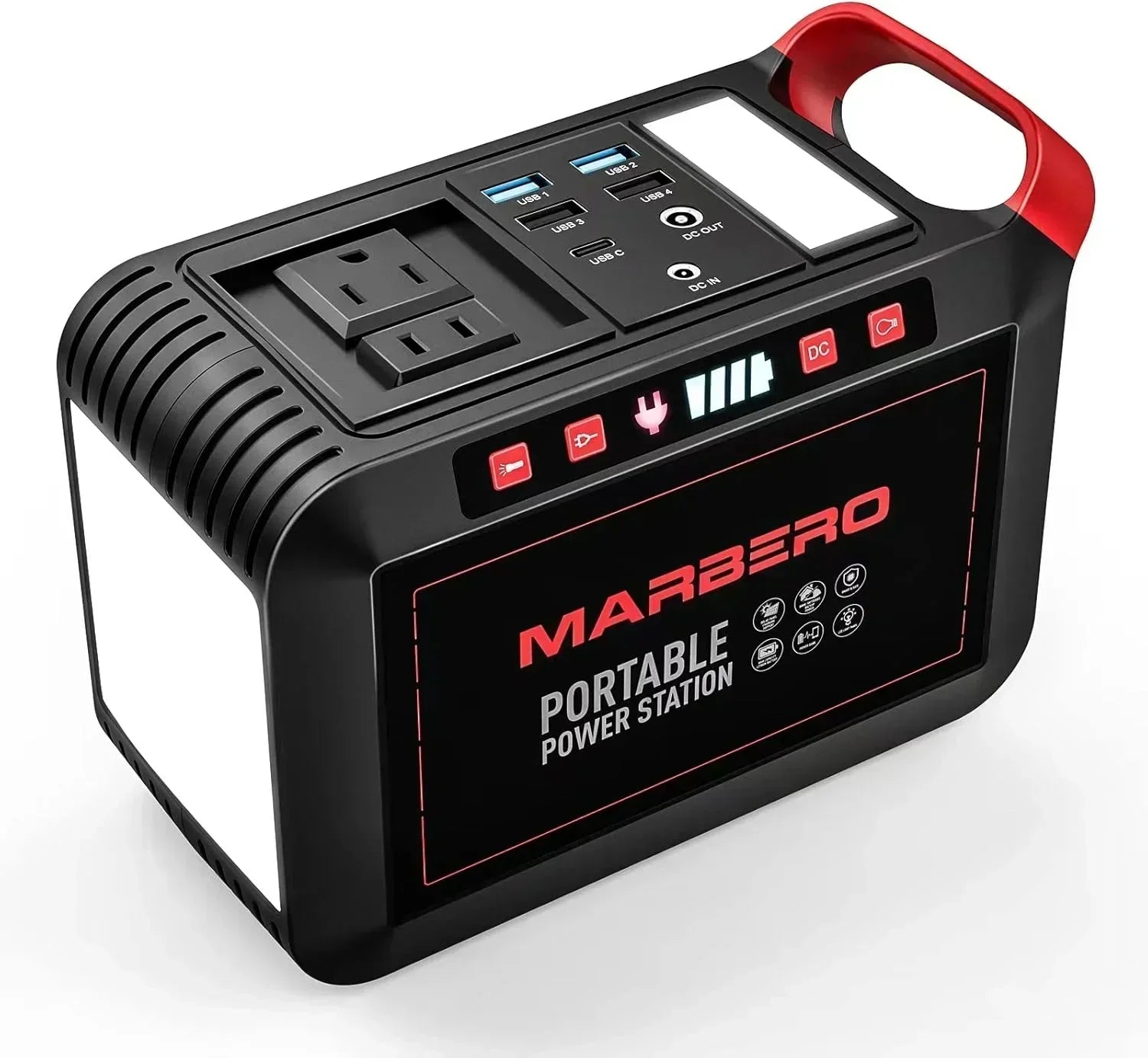 Portable Power Station 88Wh Camping Lithium Battery Solar Generator Fast Charging Power Bank wourant