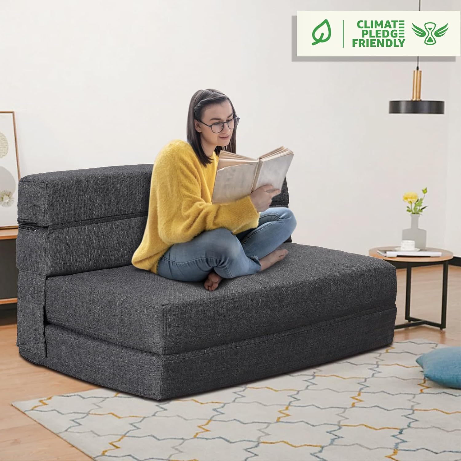 60 inch pull out sofa bed memory foam sofa with 2 pillows futon bed guest bed and pull out sofa wourant