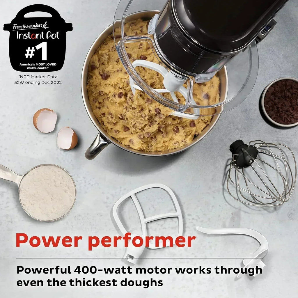 Instant Pot 6-Speed 6.3-Qt Stand Mixer with Stainless Steel Bowl wourant