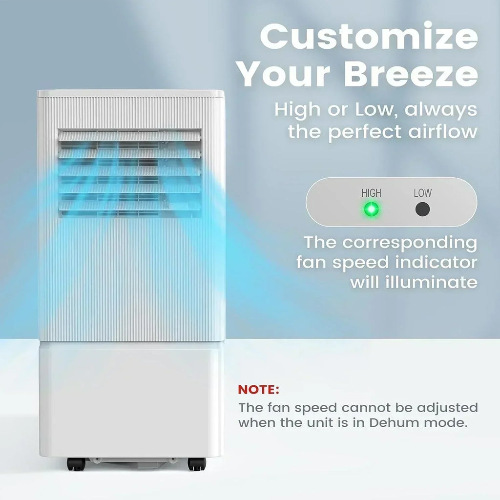 Air Choice Portable Air Conditioner 10000 BTU Air Conditioner Portable for Room Up to 450 Sq.Ft wourant