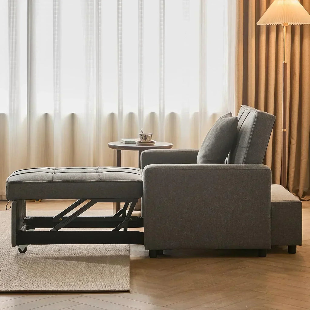 Sofa Bed Chair Convertible Sleeper Sofa with Pull-Out Bed wourant