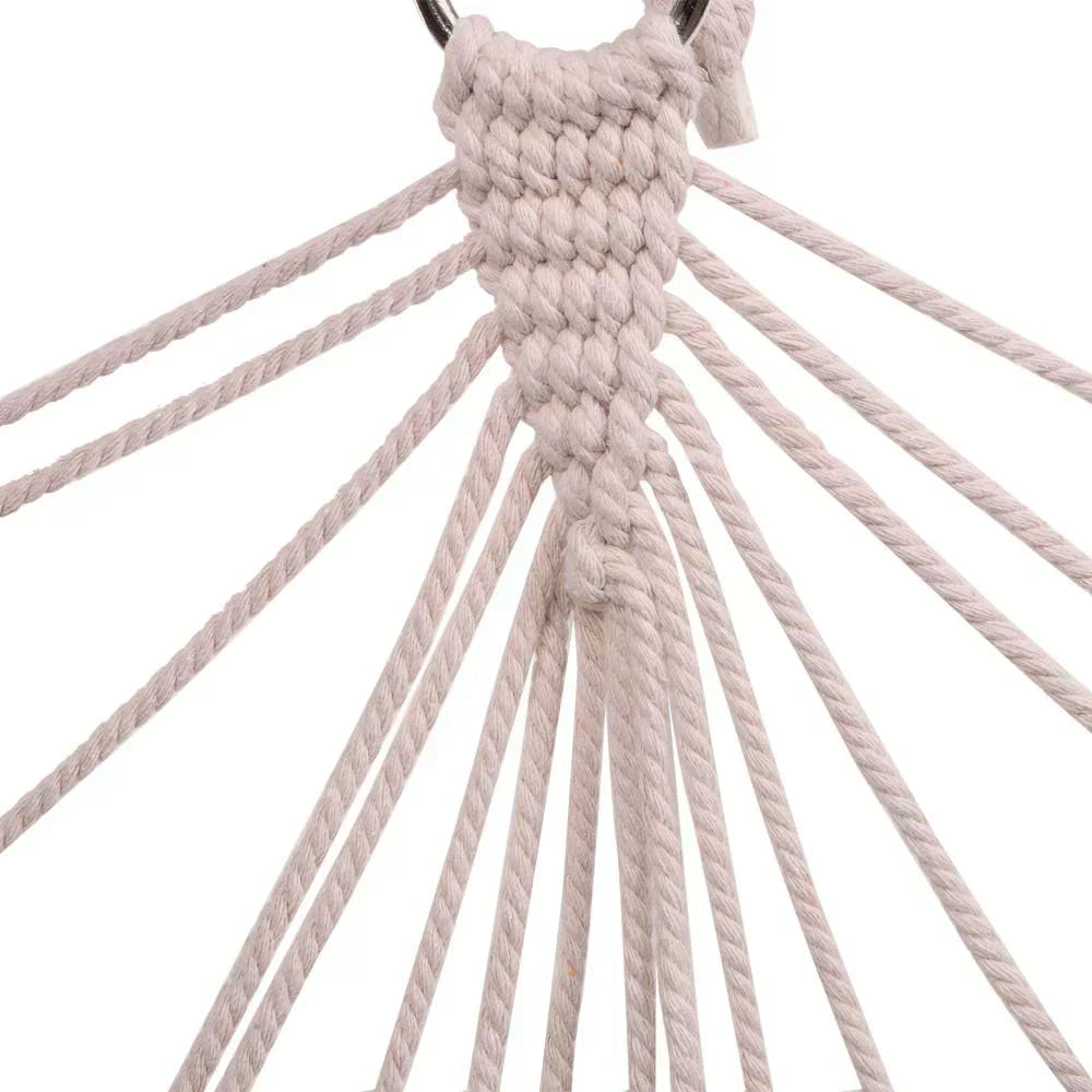 ONCLOUD Hammock Chair Hanging Rope Swing Load Capacity Macrame Hammock Swing Seat wourant