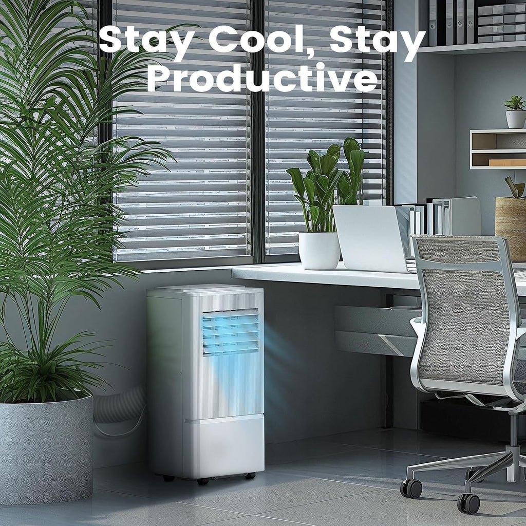 Air Choice Portable Air Conditioner 10000 BTU Air Conditioner Portable for Room Up to 450 Sq.Ft wourant
