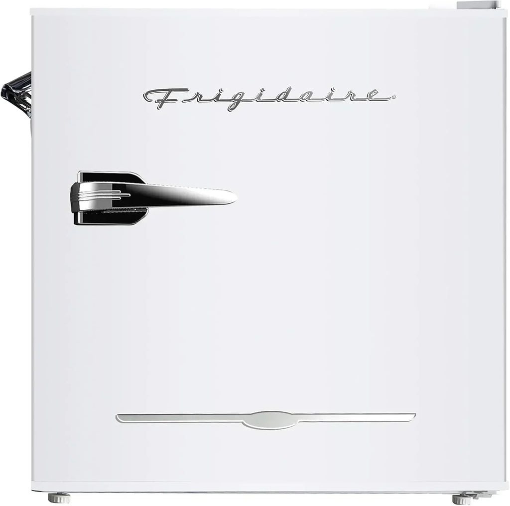 Frigidaire EFR176 Retro Compact Fridge with Chiller Mini Refrigerator Built-in Bottle Opener wourant