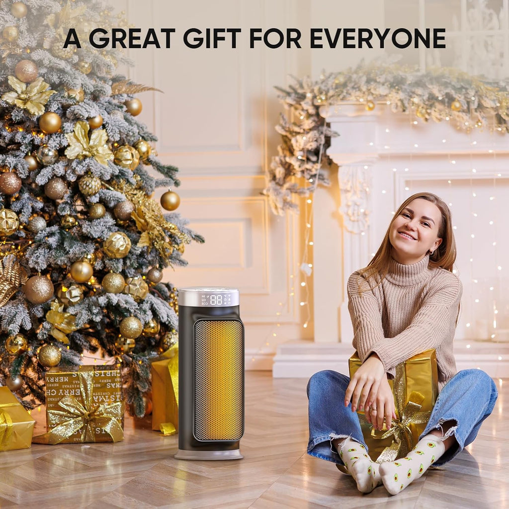 1500W Indoor Space Heater Smart PTC Electric Heater with Wifi App and Remote Control Overheat wourant