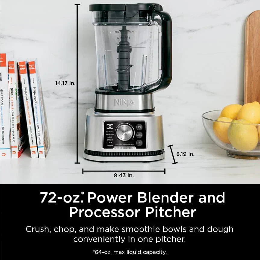 Ninja Mixer and Food Processor Combination Bowl 6 Features 72 Ounce Pitcher wourant