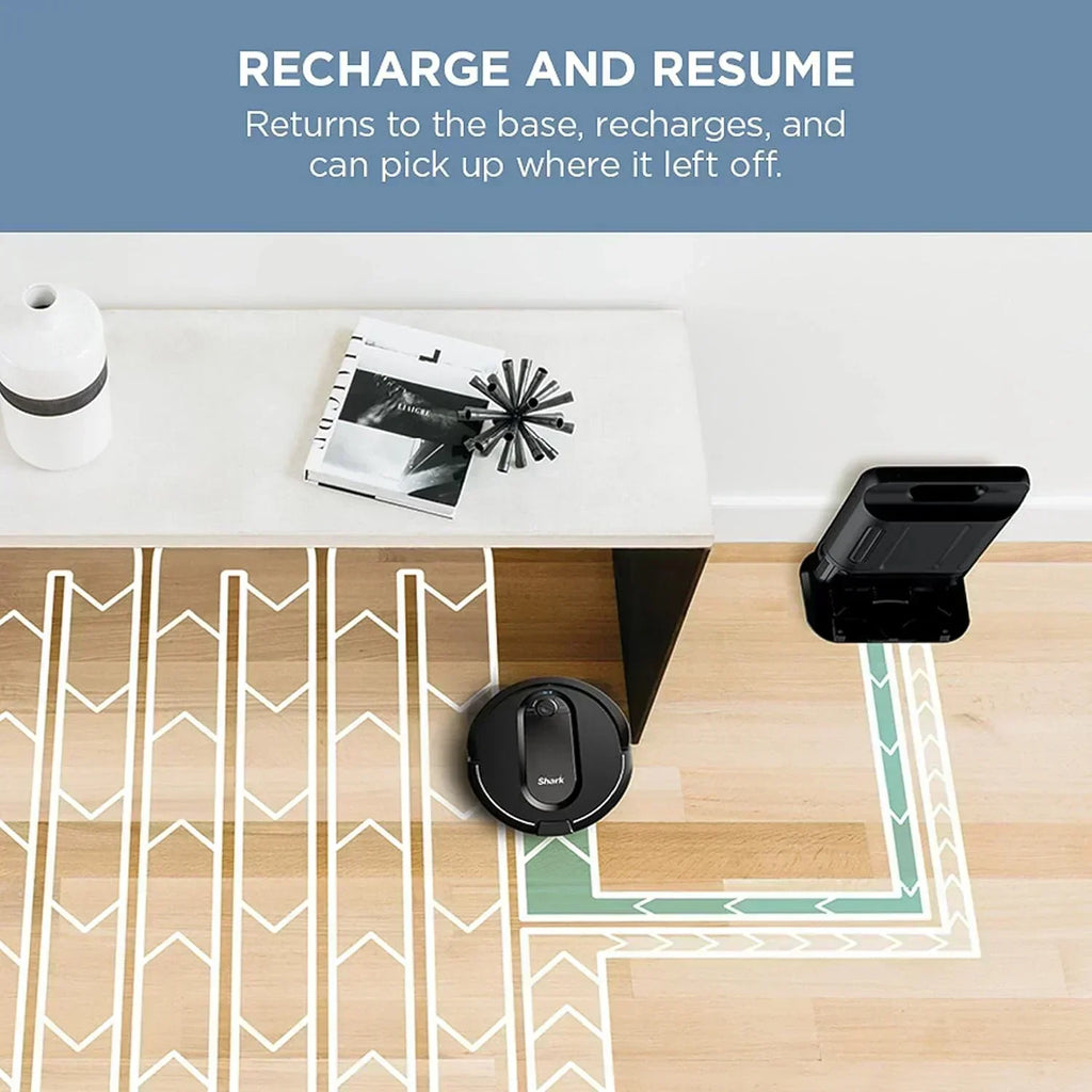 Robot Vacuum & Mop Combo Powerful Suction Matrix Plus 60-Day Debris Capacity wourant