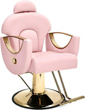 Artist Hand Salon Chair Reclining Barber Chair Oversized Hydraulic Pump Hair Salon Chair wourant